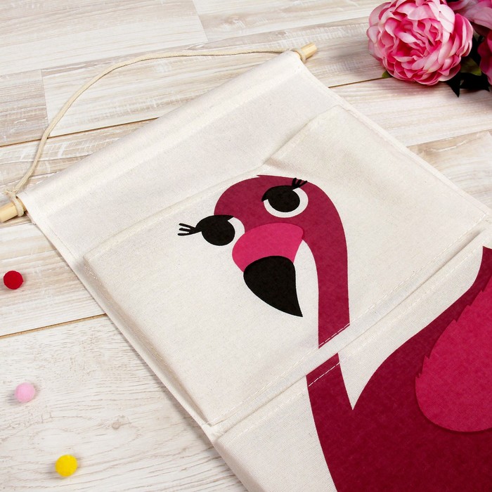 Кармашек подвесной водонепроницаемый "Фламинго"