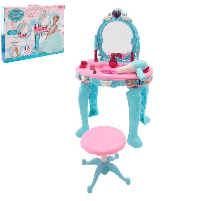 Игровой набор модницы "Принцесса" с аксессуарами и раскраской, световые и звуковые эффекты