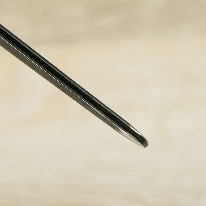 Стамеска прямая полукруглая №0,5