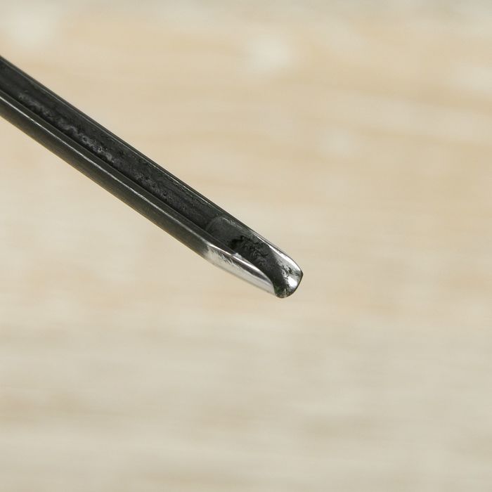 Стамеска прямая полукруглая №2