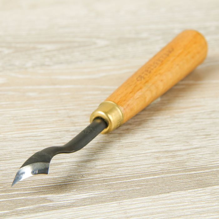 Клюкарза (стамеска) правая полукруглая 15 мм, №56