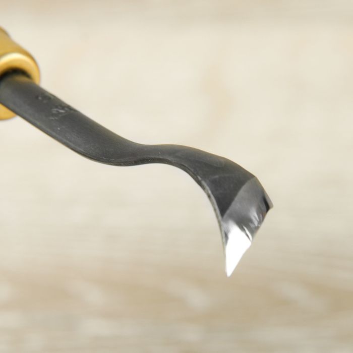 Клюкарза (стамеска) правая полукруглая 15 мм, №56