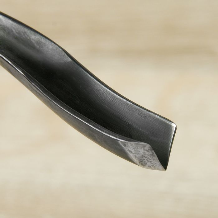 Стамеска изогнутая-уголок 60 градусов 11 мм, №69v