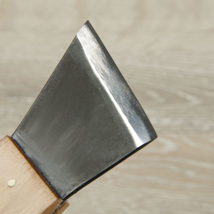 Стамеска плоская косая с толстой ручкой K6