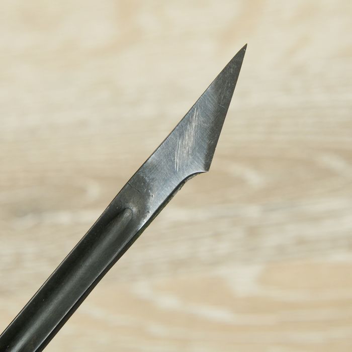 Нож №23 левый с круглой ручкой 35 град., 22 мм