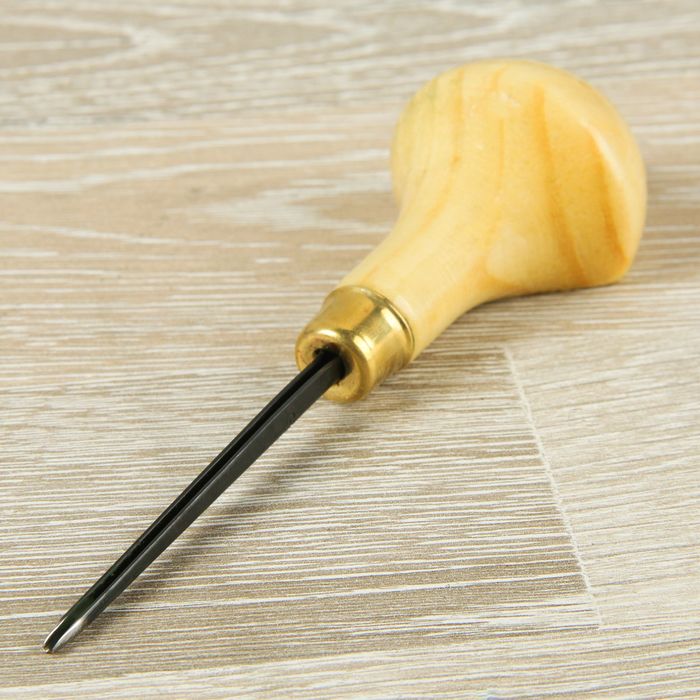 Стамеска полукруглая по дереву №0,5