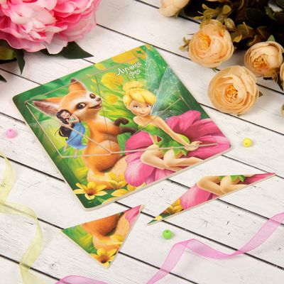 Пазл малый разрезной "Лучшая фея" Феи, 7 элементов