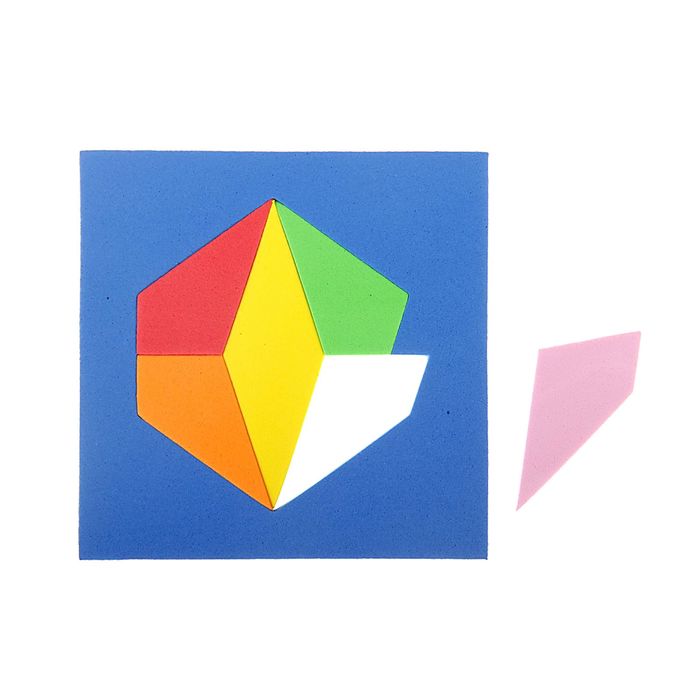 Головоломка "Мягик. Собери фигуру", МИКС