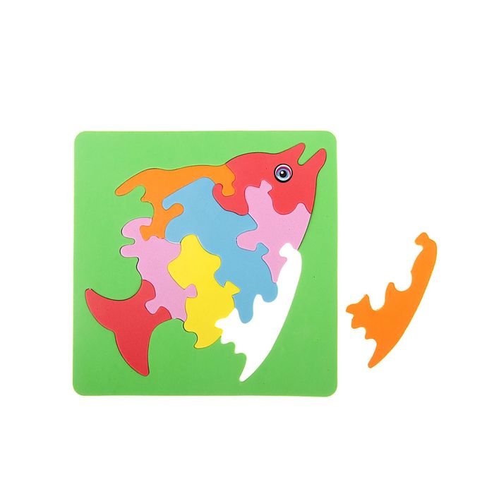 Головоломка "Мягик. Рыбка", МИКС