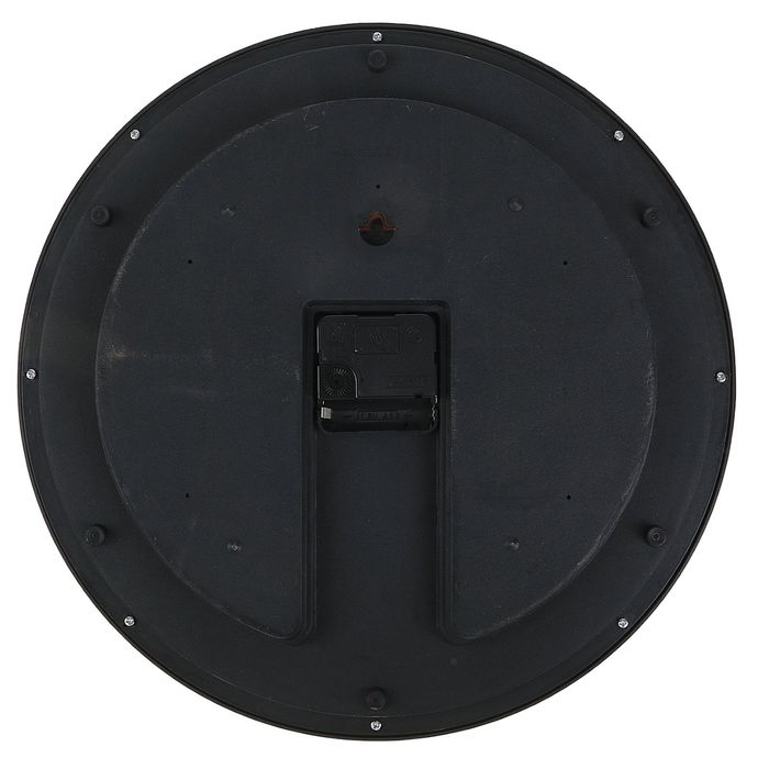 Часы настенные "Смайл", микс цветов, узкий обод, 35*35*3см