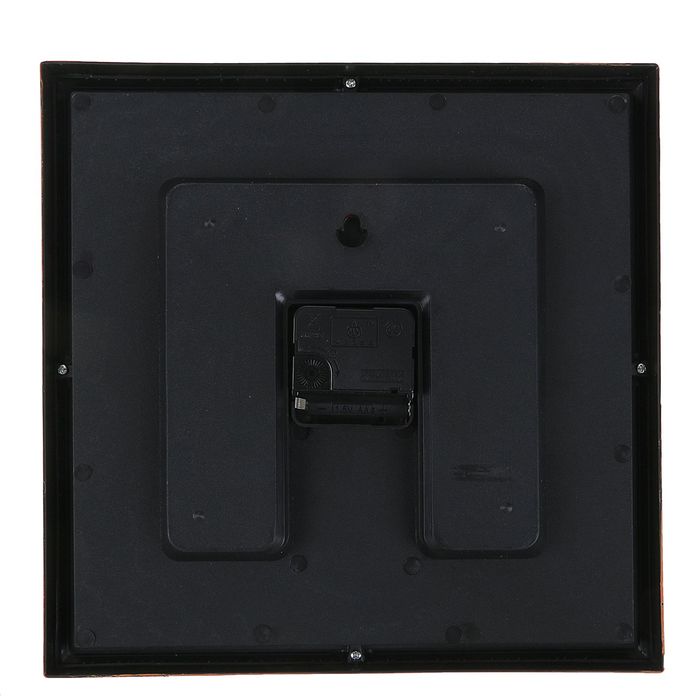 Часы настенные классика "Retro style", квадрат, микс цветов 28,5*2,5см