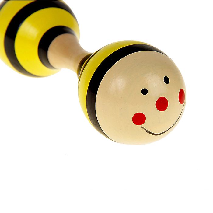 Маракас двусторонний "Пчелка", средний