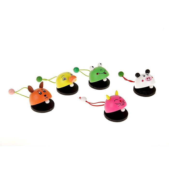 Кастаньеты "Весёлые друзья", объёмные, МИКС