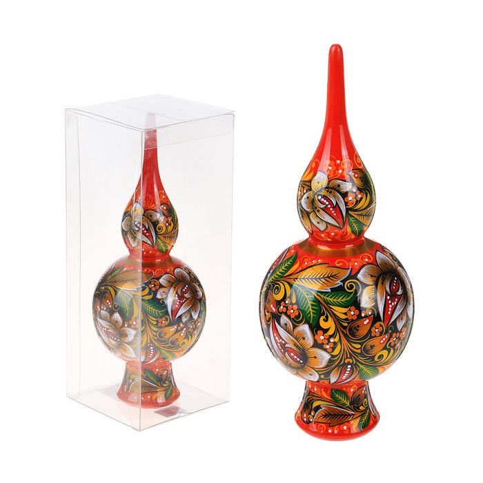 Верхушка на ёлку "Сияние" 23х9 см.