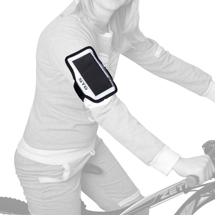 Чехол STG 70019 для телефона, крепление на липучке, пленка реагирующая на касания