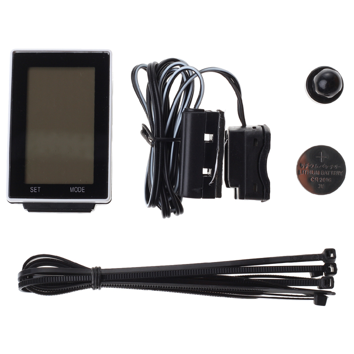 Велокомпьютер JY-M19-CL, 15 функций, проводной