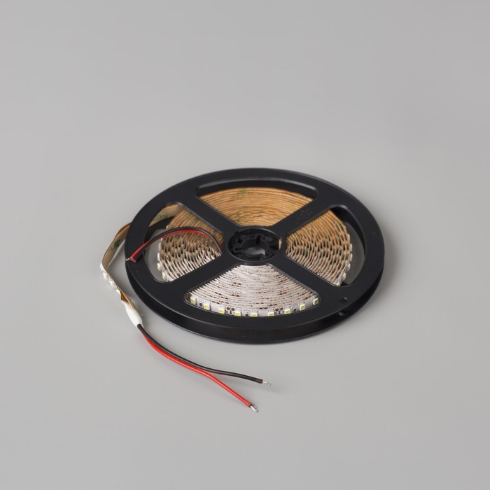 Светодиодная лента 12 В DC, 120SMD2835, 5 м, IP20, 12 Вт/м, холодный белый