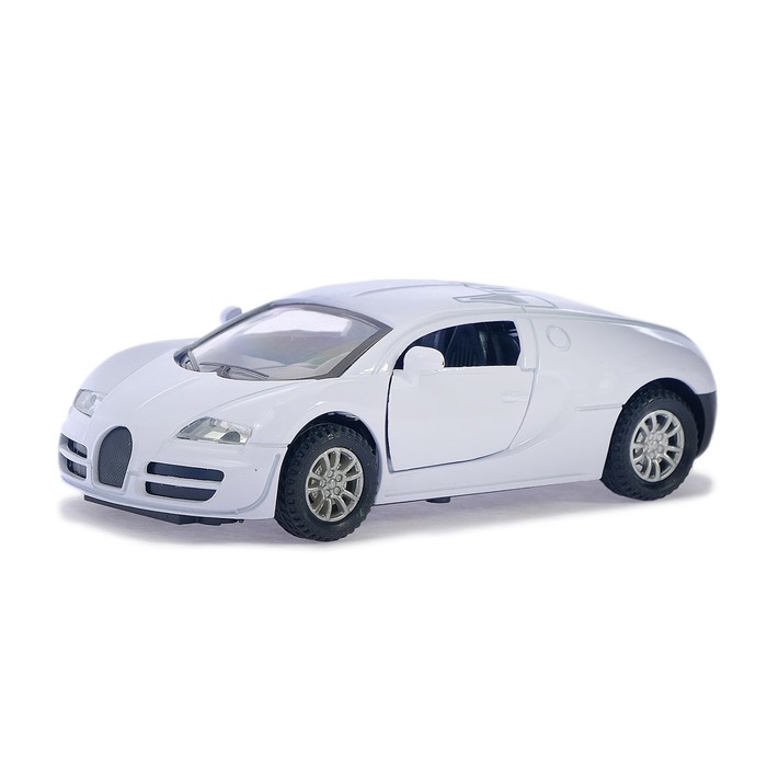 Машина металлическая "СпортКар", инерционная, свет и звук, масштаб 1:32