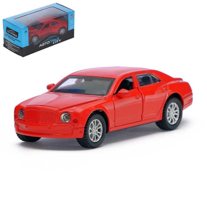 Машина металлическая "Лимузин", инерционная, свет и звук, масштаб 1:32