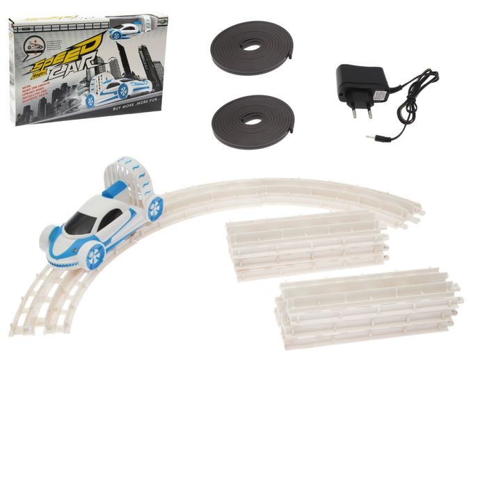 Автотрек "Магникон", работает от сети, на магнитной подушке, свет