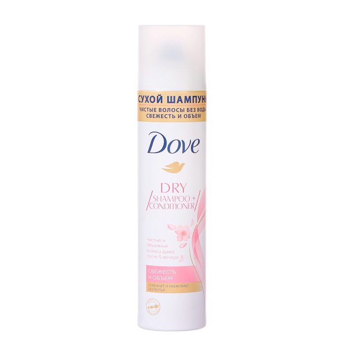 Сухой шампунь для волос Dove Hair Therapy «Refresh + Care», 250 мл dove сухой шампунь refresh care 200 мл