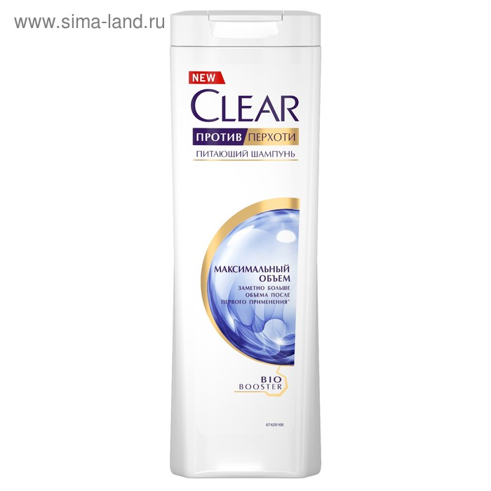 

Шампунь для волос Clear «Максимальный объём» против перхоти, 400 мл