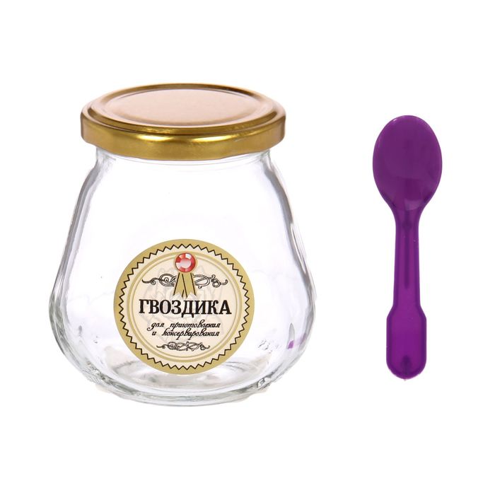 Банка для хранения специй 260 мл "Гвоздика", с крышкой
