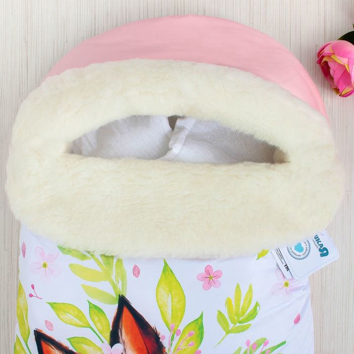 Конверт на выписку зимний "Лисенок"