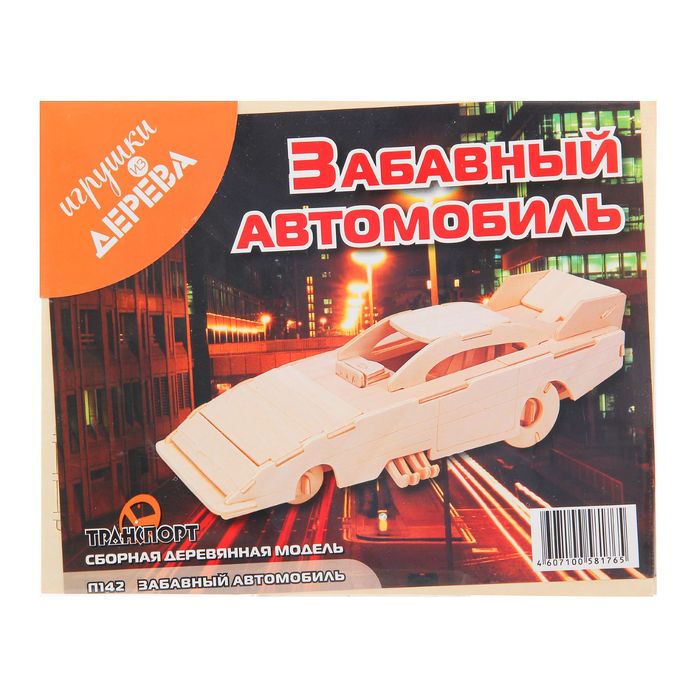 Конструктор "Забавный автомобиль"