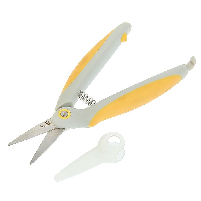 Ножницы садовые, 6.5" (16.5 см), пластиковые ручки