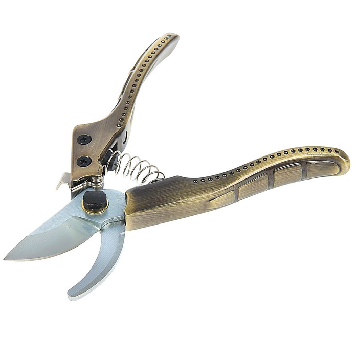 Секатор плоскостной, 11" (28 см), металлические ручки