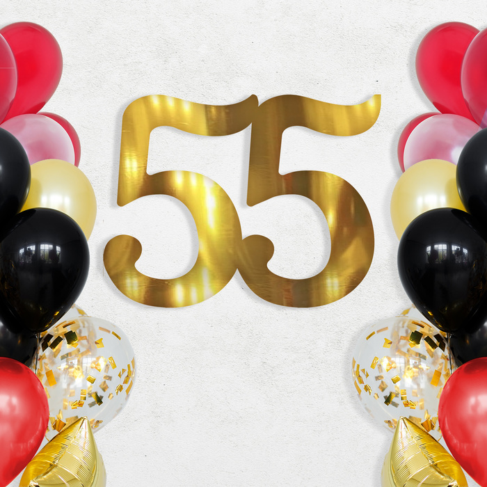 Цифра для украшения праздника "55"