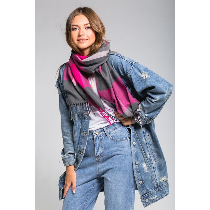 Палантин женский "Этель" Элиса 32* 170 см,100% п/э