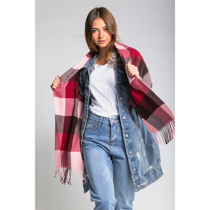 Палантин женский «Этель. Ирис», 32 × 170 см, 100 % п/э