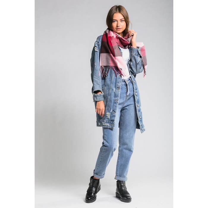 Палантин женский «Этель. Ирис», 32 × 170 см, 100 % п/э