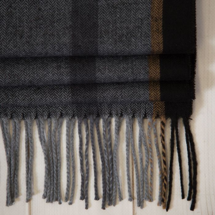 Шарф мужской "Этель" Уорнер, 32 х 170 см, 100% п/э