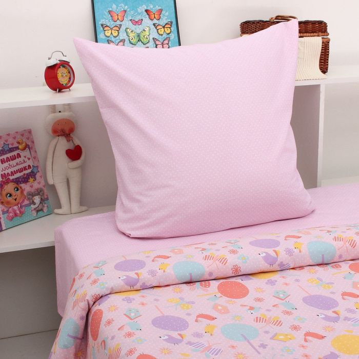 Постельное бельё "Этелька" Конфетные сны 143х215 см, 150х214 см, 70х70 см, поплин