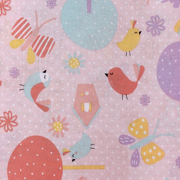 Постельное бельё "Этелька" Конфетные сны 143х215 см, 150х214 см, 70х70 см, поплин