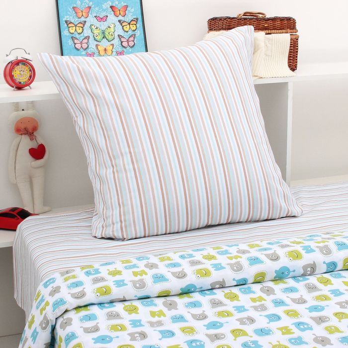 Постельное бельё "Этелька" Космические сны 143х215 см, 150х214 см, 70х70 см, поплин