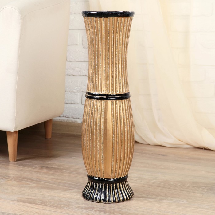 Ваза напольная 60 см "Золотое сечение" талия