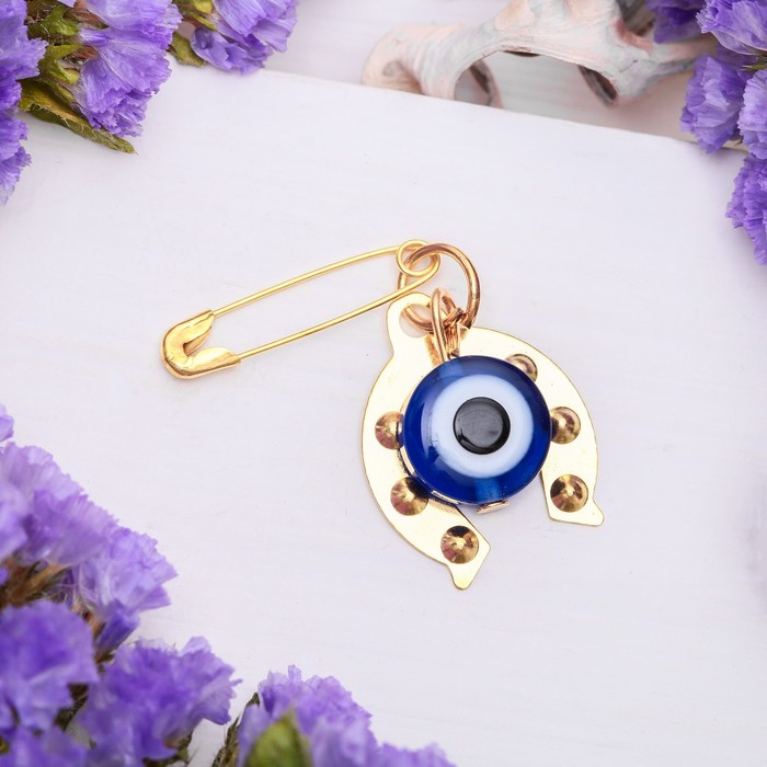 Булавка-оберег "Принесет удачу", 2,2 х 3 см