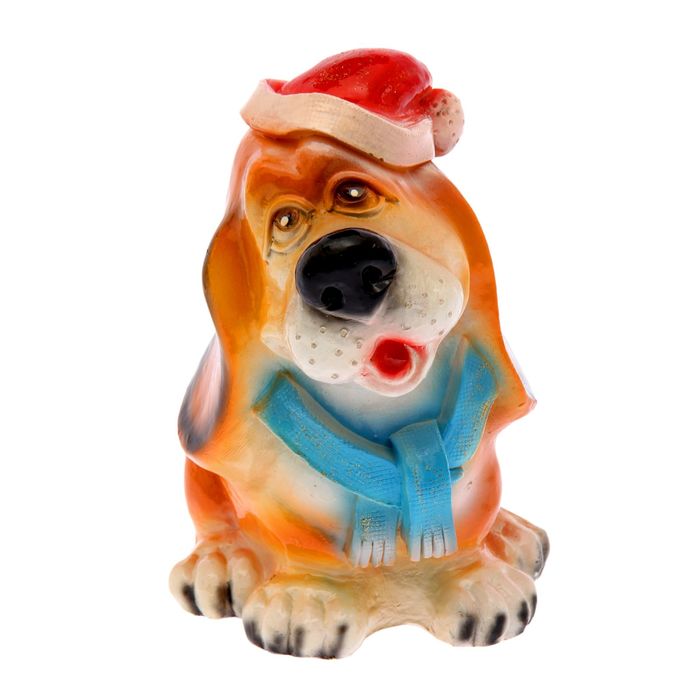 Копилка "Собака в колпаке" 25см