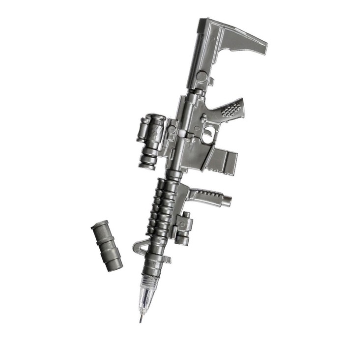 Ручка гелевая-прикол Автомат МИКС