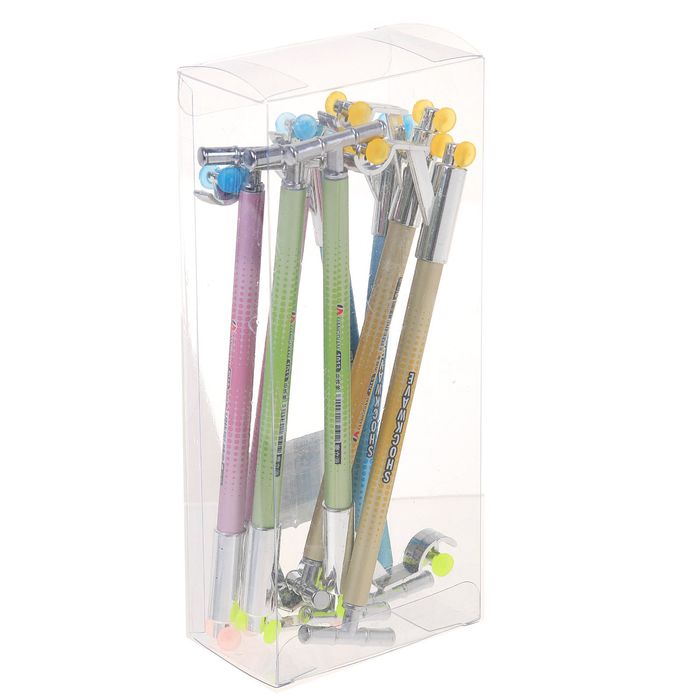 Ручка гелевая-прикол Самокат МИКС