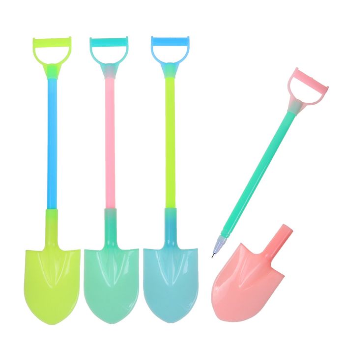 Ручка гелевая-прикол Лопатка МИКС