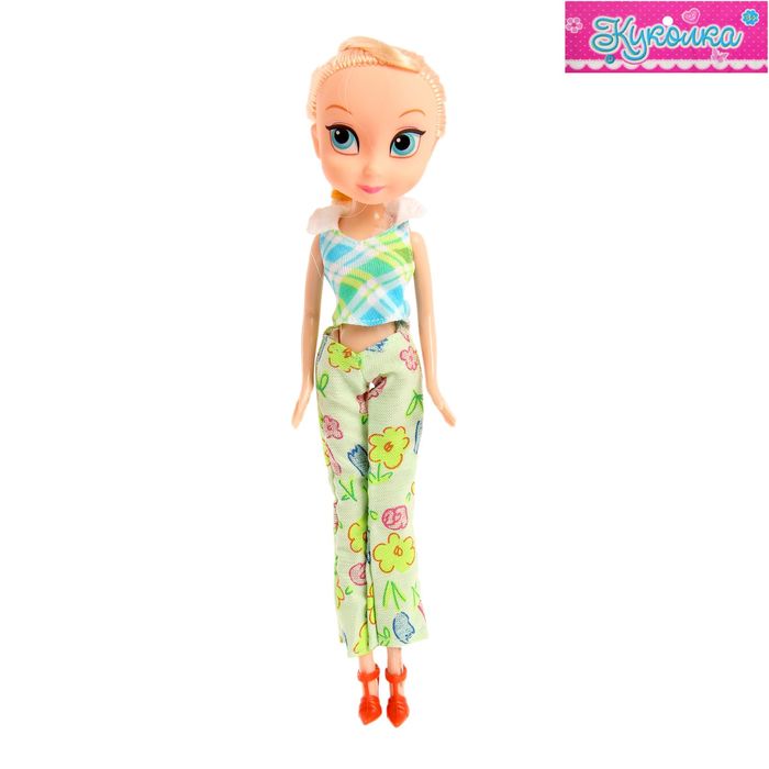 Кукла модная "Агата" в платье, МИКС