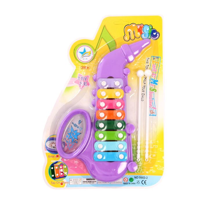 Металлофон "Звёздочка", МИКС