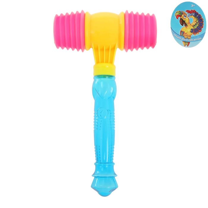 Молоток-пищалка двусторонний "Музыкальный взрыв-1", МИКС