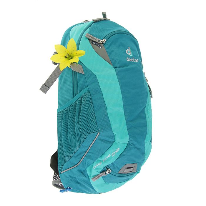 Рюкзак молодежный Deuter Bike One 18 48*25*18 велосипедный голубой/мята 32052-3217