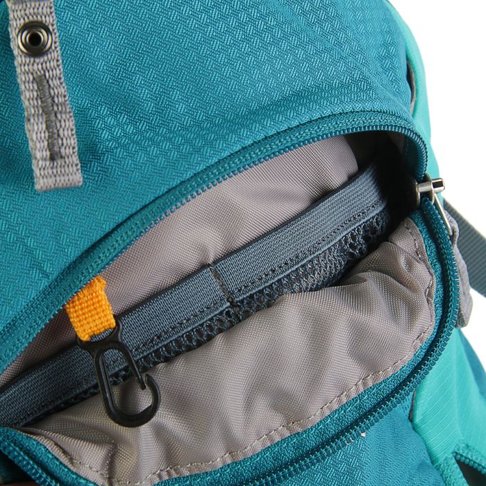 Рюкзак молодежный Deuter Bike One 18 48*25*18 велосипедный голубой/мята 32052-3217